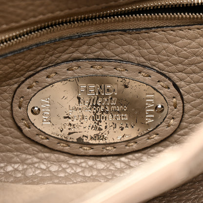 Fendi Cuoio Romano Snakeskin Selleria Mini Peekaboo Iconic Satchel Roccia Corda 7 of 17