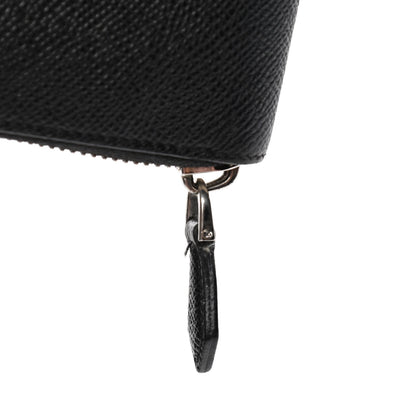 Givenchy Textured Coated Canvas Pandora Zip Around Wallet Black 6 of 6