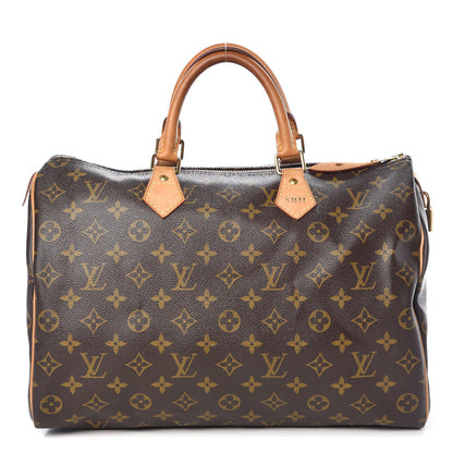 Louis Vuitton Monogram Speedy 35 1 of 19