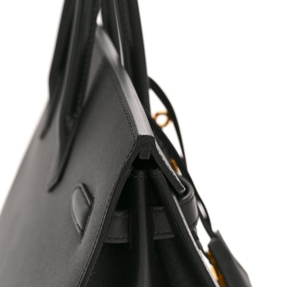 Hermes Madame Calfskin Birkin Sellier 35 Black 13 of 13