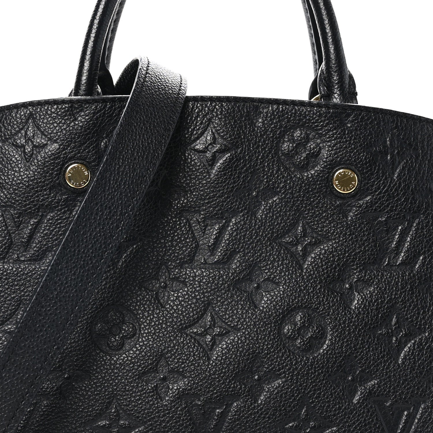 Louis Vuitton Empreinte Montaigne BB Black 9 of 11
