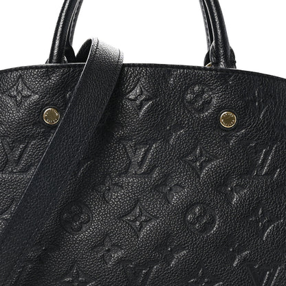Louis Vuitton Empreinte Montaigne BB Black 9 of 11
