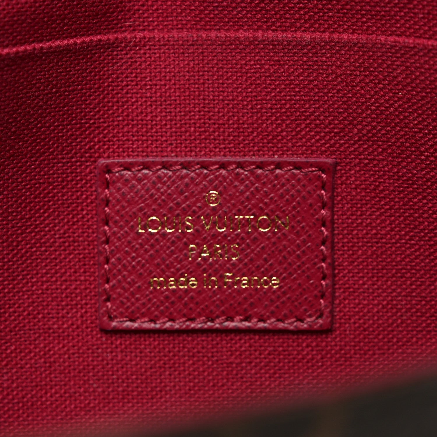 Louis Vuitton Monogram Pochette Felicie Chain Wallet Fuchsia 6 of 8