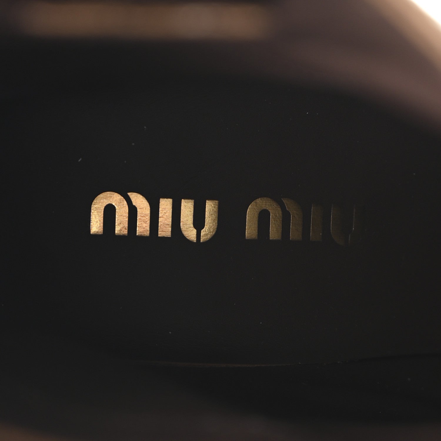 Miu Miu Vitello Fume Moto Booties 38.5 Bruciato 8 of 10