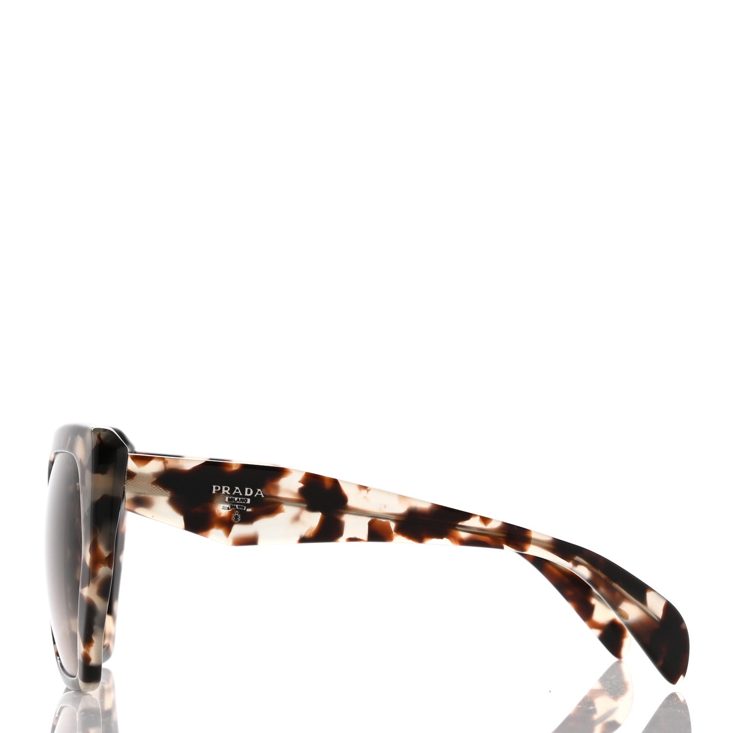 Prada Sunglasses SPR 16R Tortoise Grey 3 of 8
