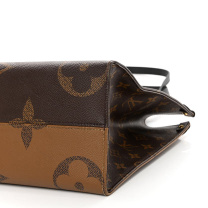 Louis Vuitton Reverse Monogram Giant Onthego MM 9 of 9