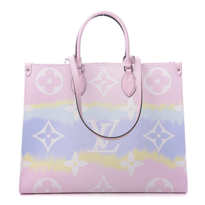 Louis Vuitton Monogram Escale Onthego GM Pastel 1 of 9