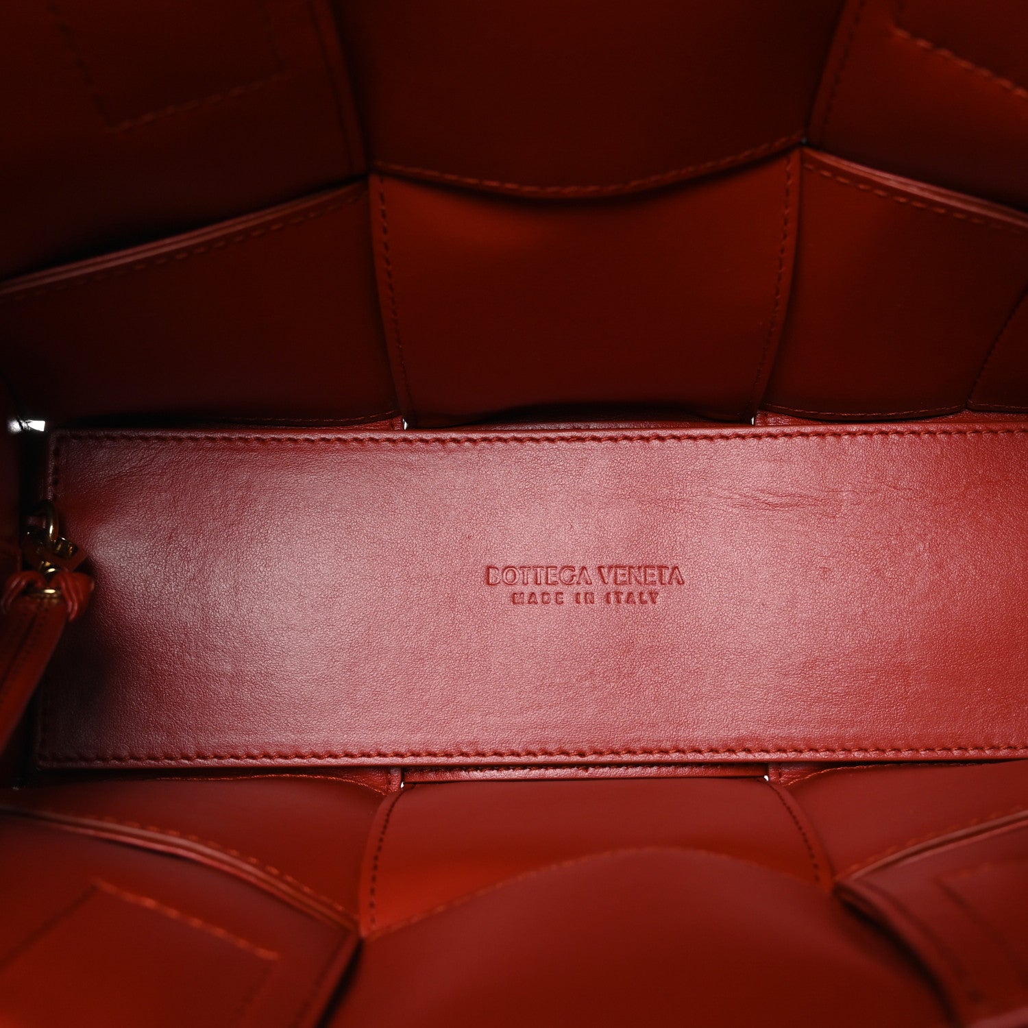 Bottega Veneta Foulard Intrecciato Pleated Mini Arco Tote Red 6 of 9