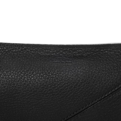 Proenza Schouler Pebble Calfskin Zip Pouch Black 6 of 8