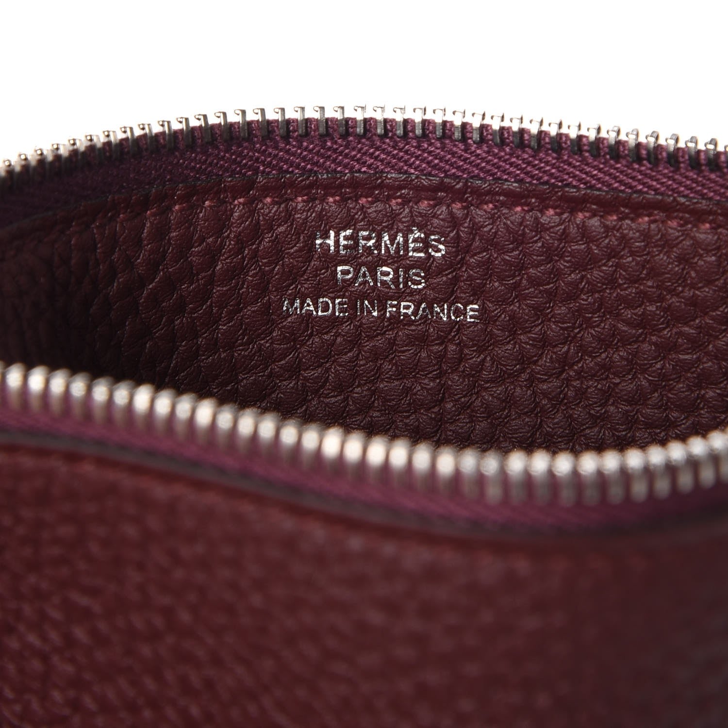 Hermes Togo Dogon Duo Wallet Bordeaux 12 of 13