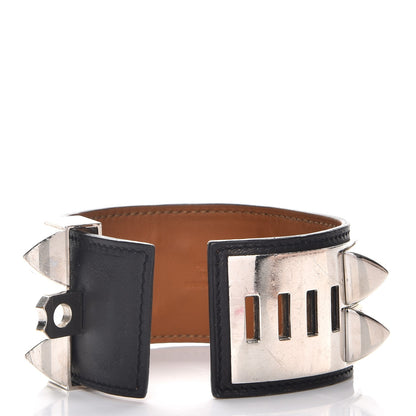 Hermes Swift Collier de Chien CDC Bracelet S Black 4 of 9