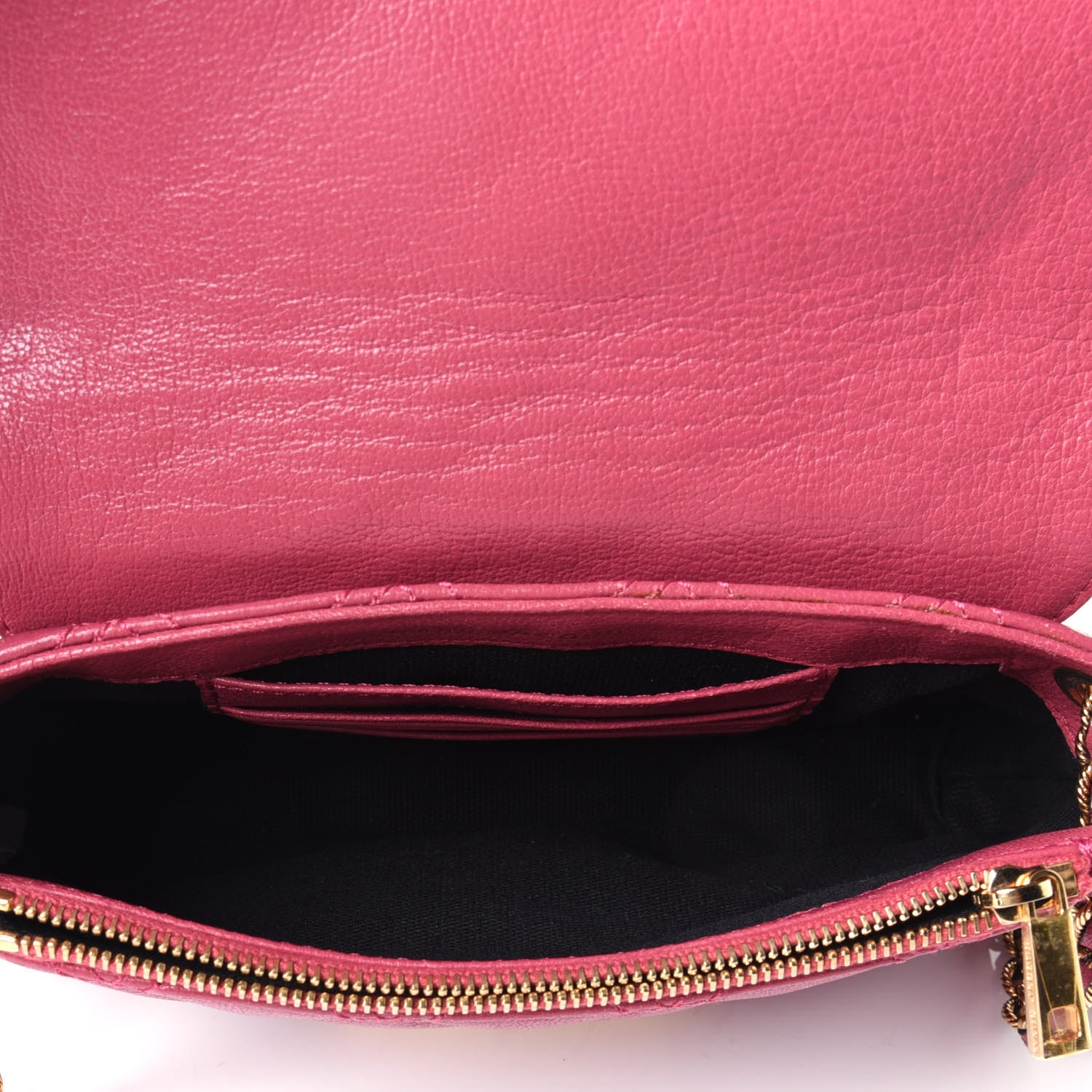 Marc Jacobs Lacquered Lambskin Baroque Single Flap Pink 3 of 4