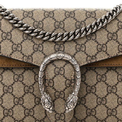 Gucci GG Supreme Monogram Small Dionysus Shoulder Bag Taupe 8 of 16