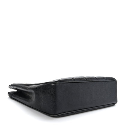 Chanel Caviar Quilted Flap Shoulder Bag Black 4 of 9