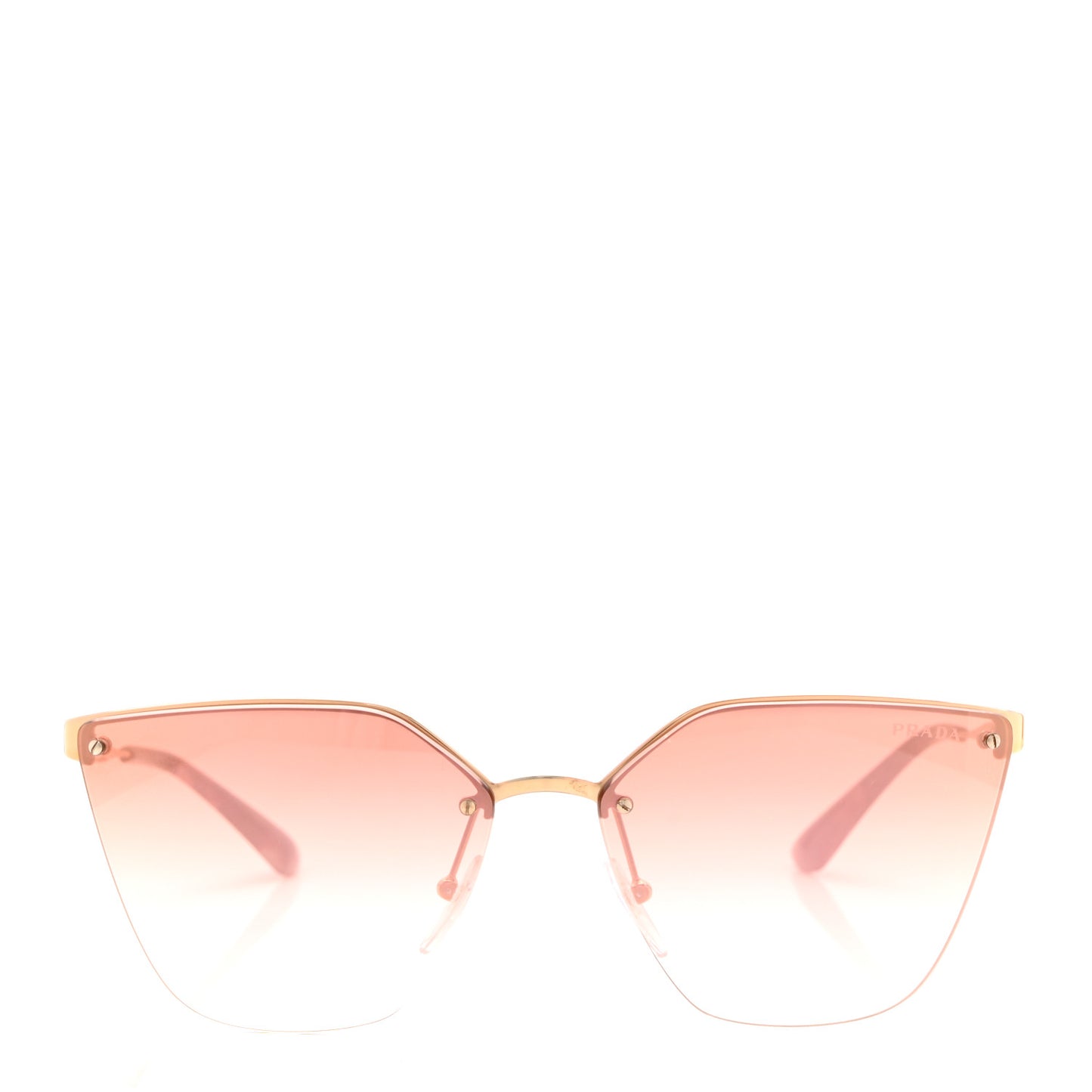 Cinema Cat Eye Sunglasses SPR 68T Pink Gold