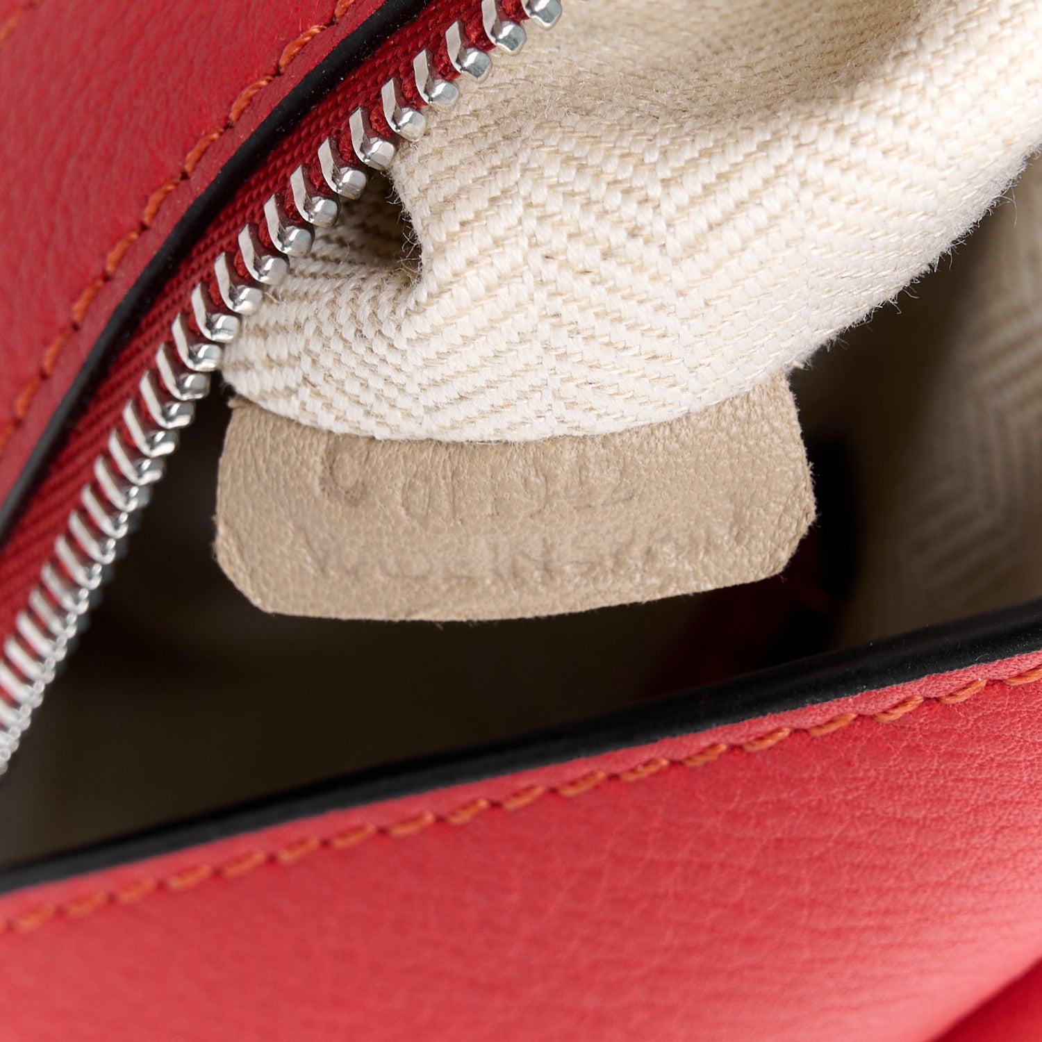 Loewe Calfskin Mini Puzzle Bag Pomodoro 7 of 11