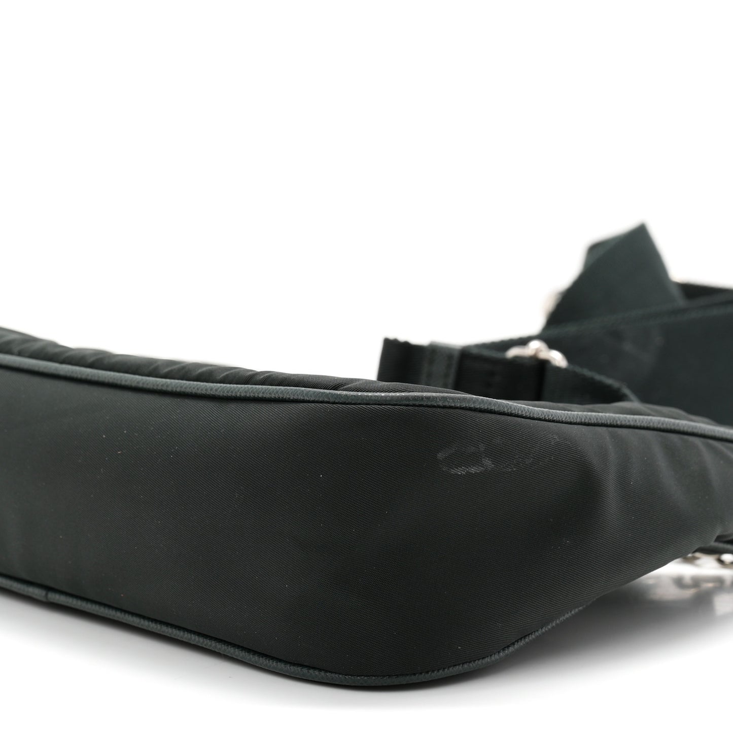 Nylon Re-Edition 2005 Shoulder Bag Smeraldo