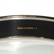 Enamel Printed Caleche Medium Bracelet 70 Red