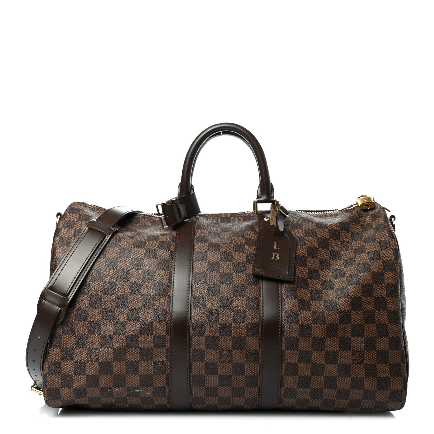 Louis Vuitton Damier Ebene Keepall Bandouliere 45 1 of 5