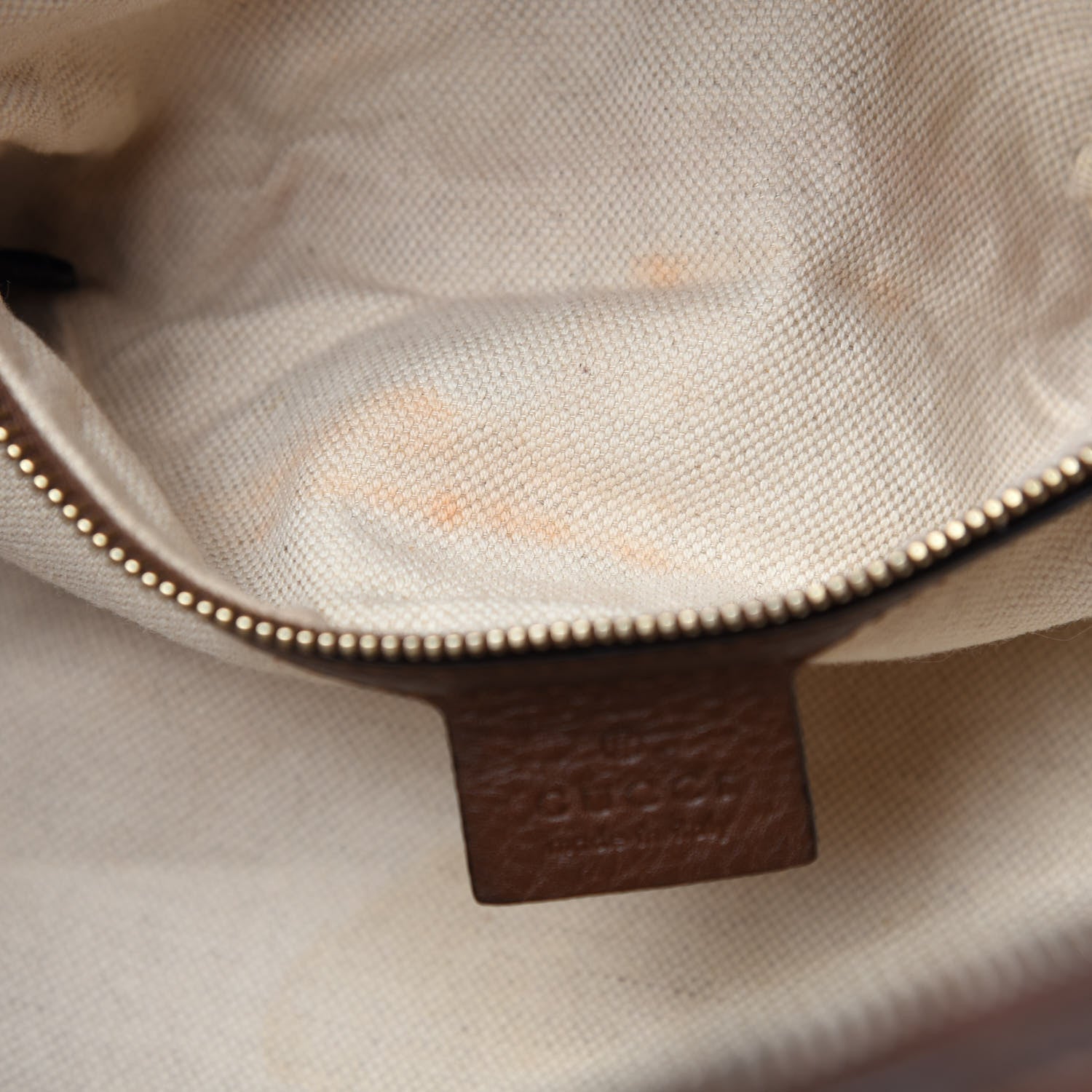 Gucci Monogram Vintage Web Small Boston Dark Brown 11 of 14