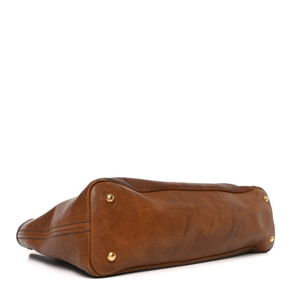 Miu Miu Nappa Aviator Medium Aventure Bag Rovere 4 of 10