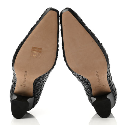 Bottega Veneta Nappa Intrecciato Ankle Boots 38 Black 5 of 8