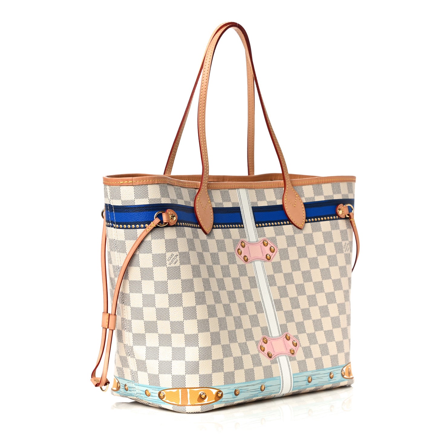 Damier Azur Summer Trunks Capri Neverfull MM