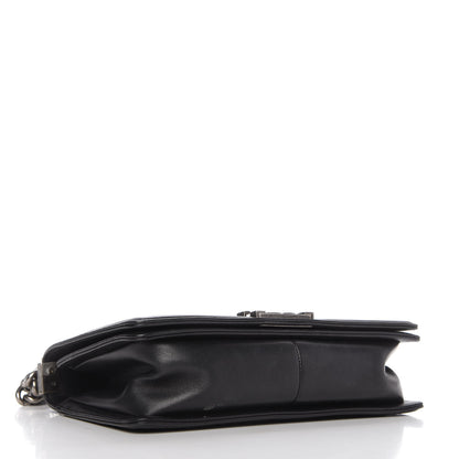 Chanel Calfskin Quilted Medium Boy Flap Black 4 of 10