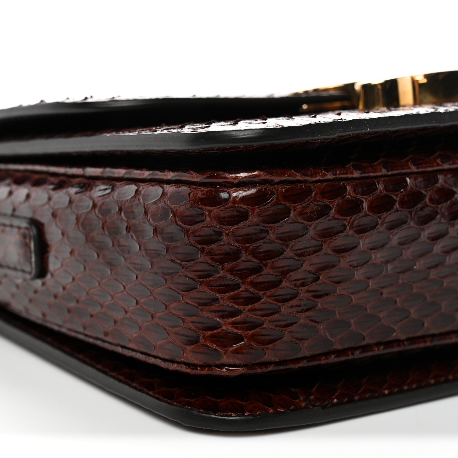 Celine Watersnake Teen Triomphe Brown 9 of 12