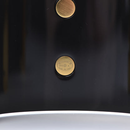 Chanel Resin Along The Nile CC Cuff Black Gold 4 of 5