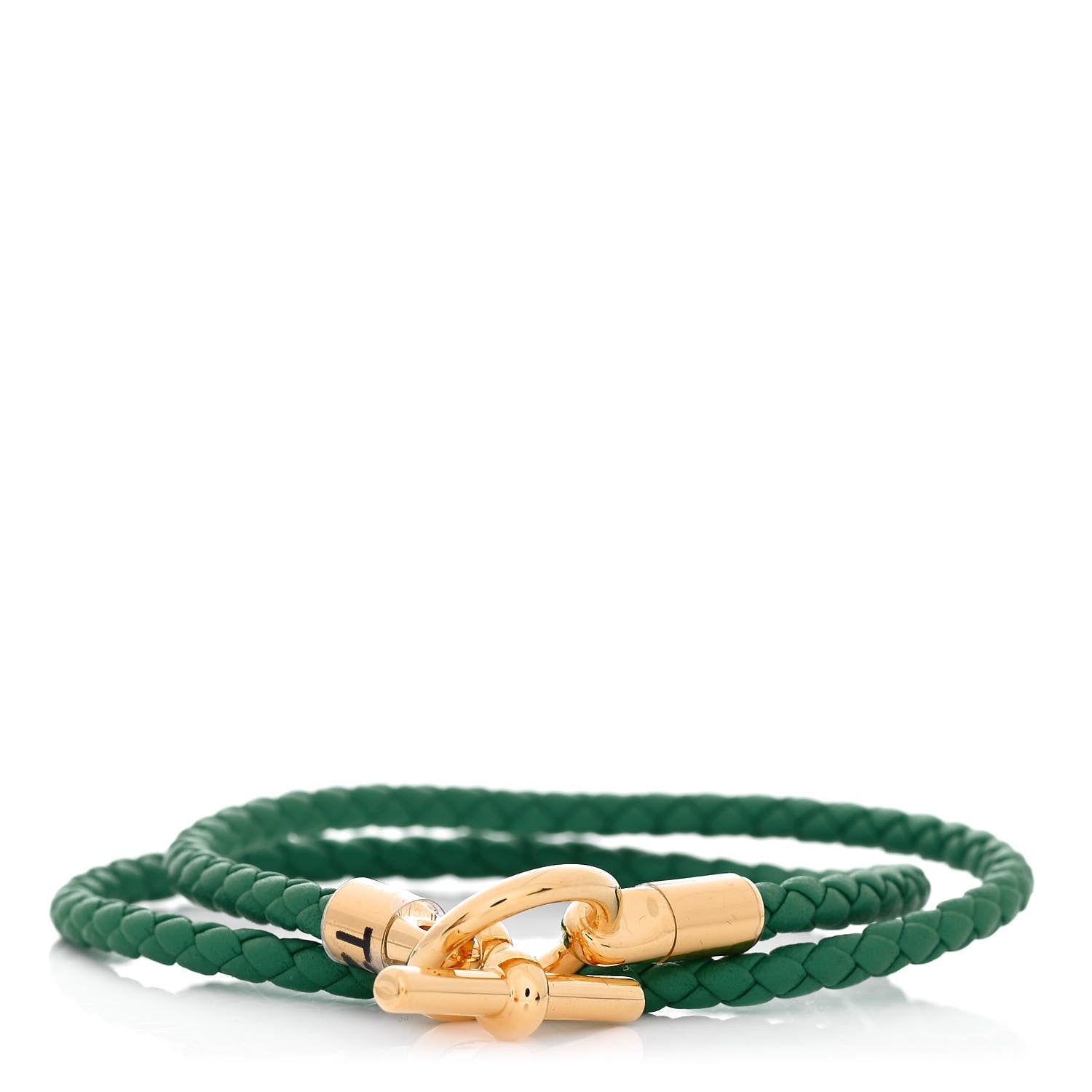 Hermes Swift Glenan Double Tour Bracelet T2 Bambou 1 of 5
