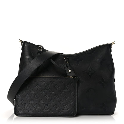 Louis Vuitton Empreinte Monogram Giant CarryAll MM Black 3 of 9