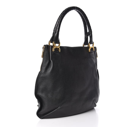Chloe Calfskin Large Marcie Tote Black 3 of 11