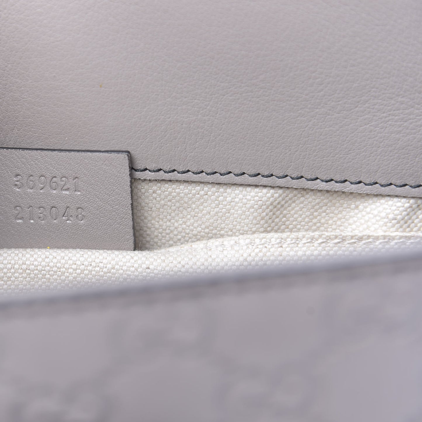 Guccissima Small Emily Chain Shoulder Bag Storm Grey