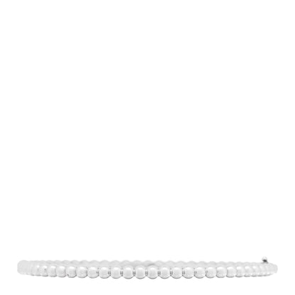 Van Cleef & Arpels 18K White Gold Perlee Pearls of Gold Bracelet L 2 of 3