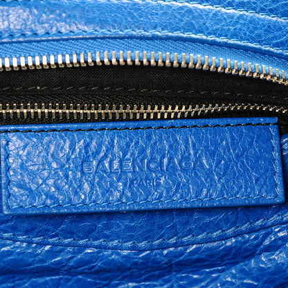 Balenciaga Agneau Giant 12 Silver Hardware City Bleu Lazuli 6 of 6