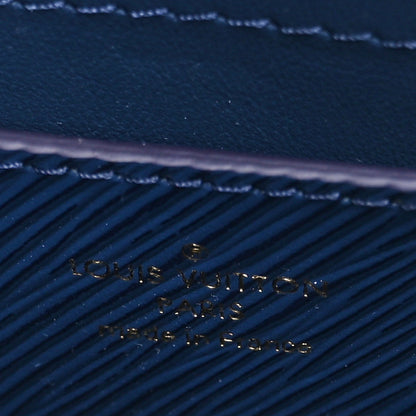 Louis Vuitton Epi Twist Shoulder Bag MM Indigo 6 of 10