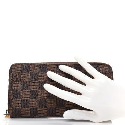 Louis Vuitton Damier Ebene Zippy Wallet 2 of 11
