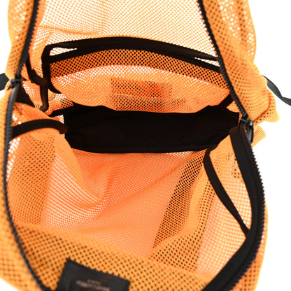 Saint Laurent Nylon Mesh SLP Backpack Jaune 5 of 10