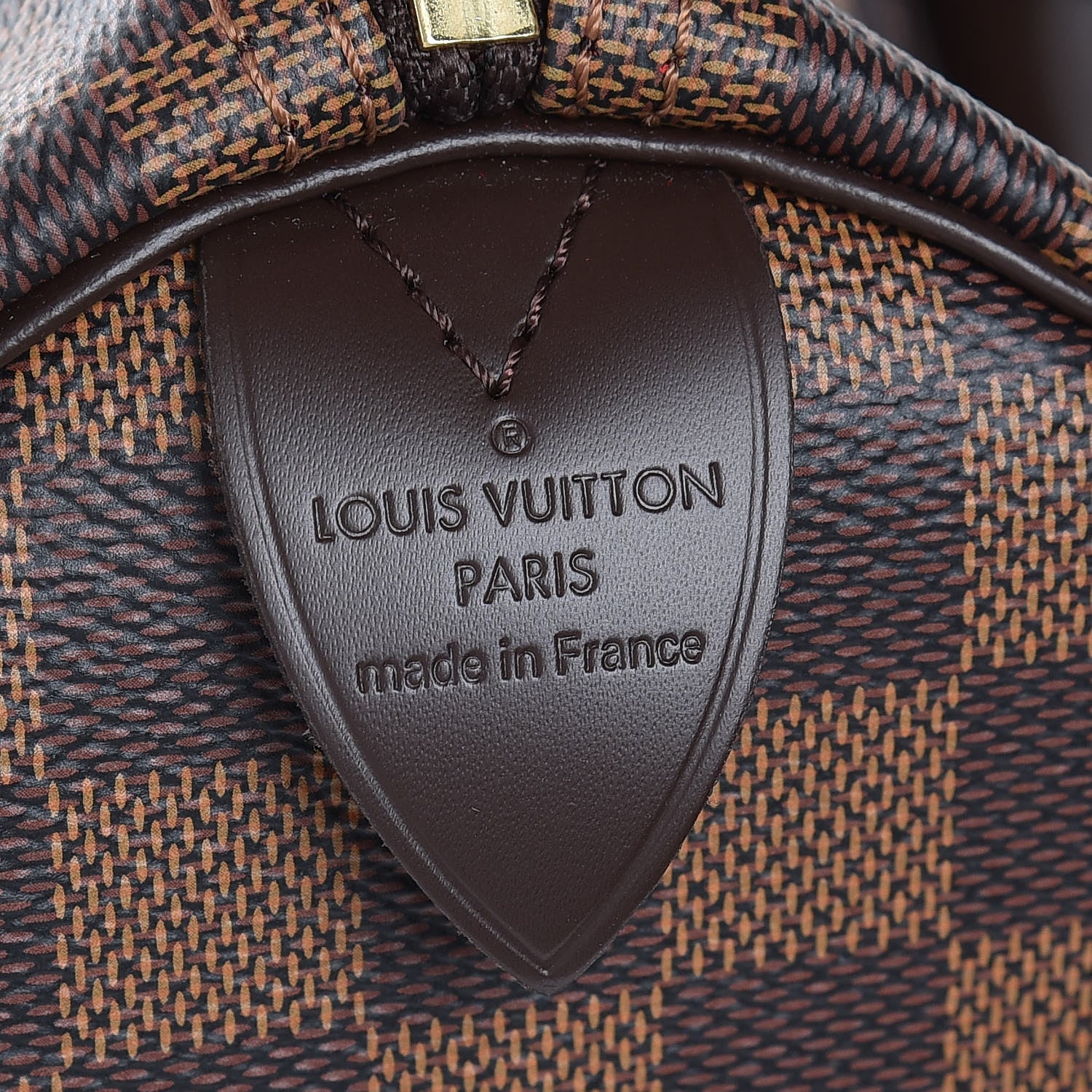 Louis Vuitton Damier Ebene Speedy 30 7 of 8