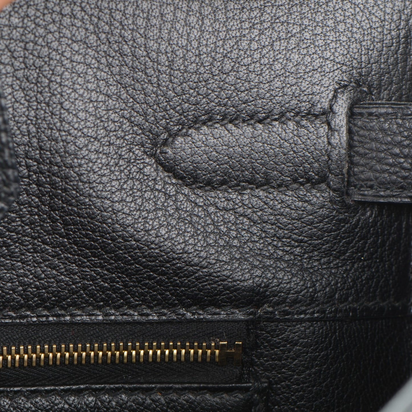 Togo Birkin 30 Black