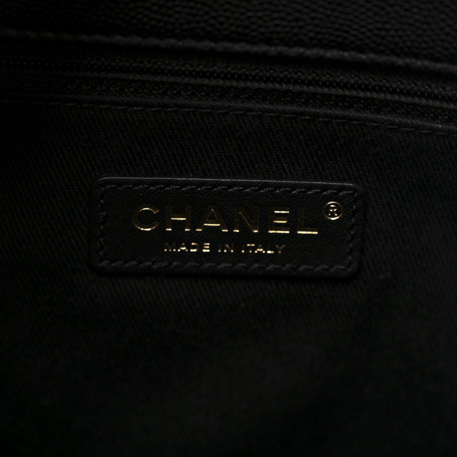 Chanel Caviar Lizard Quilted Medium Coco Handle Flap Black 7 of 11