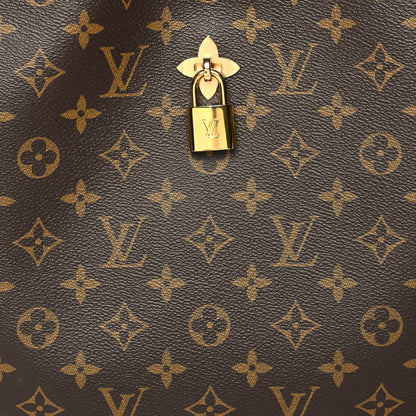 Louis Vuitton Monogram Flower Hobo Beige 7 of 11