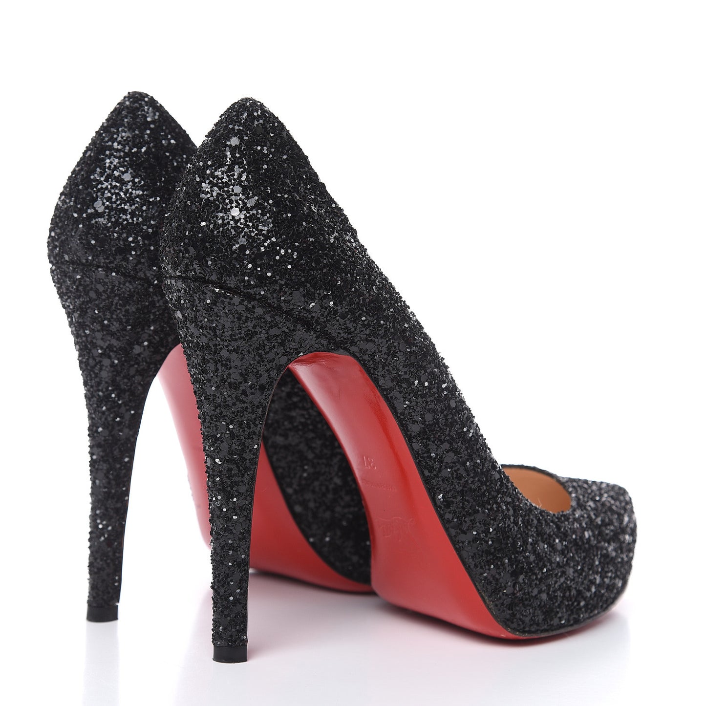 Glitter Kid Rolando 120 Pumps 37 Black