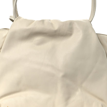 Celine Goatskin Pillow Bucket Bag White 7 of 16