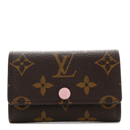 Louis Vuitton Monogram Multicles 6 Key Holder Rose Ballerine 1 of 10