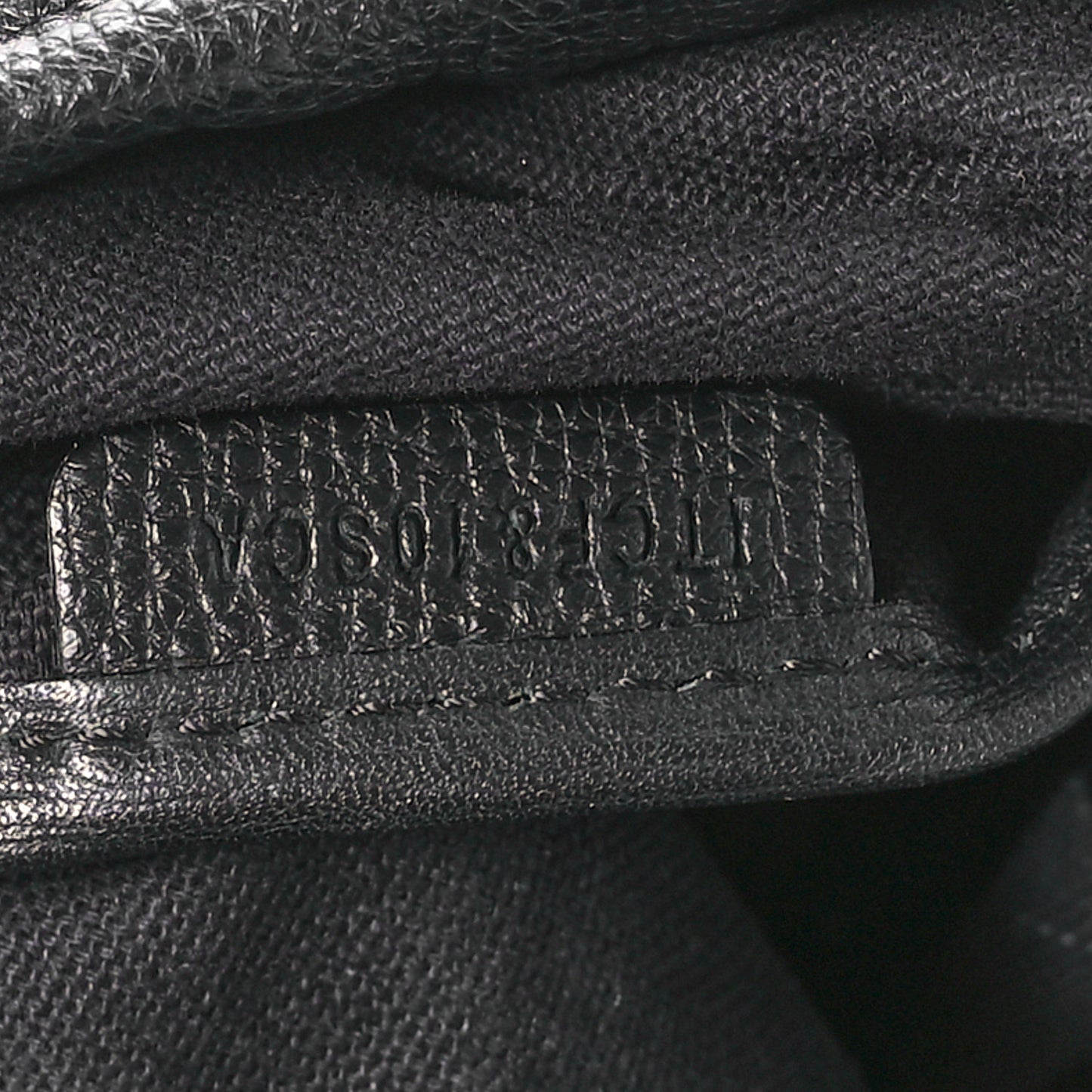 Calfskin House Check Little Crush Black