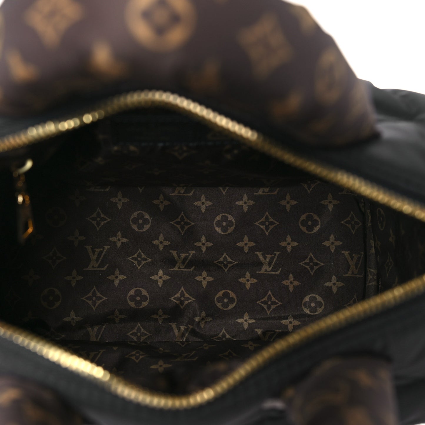 Econyl Mini Monogram Pillow Speedy Bandouliere 25 Black