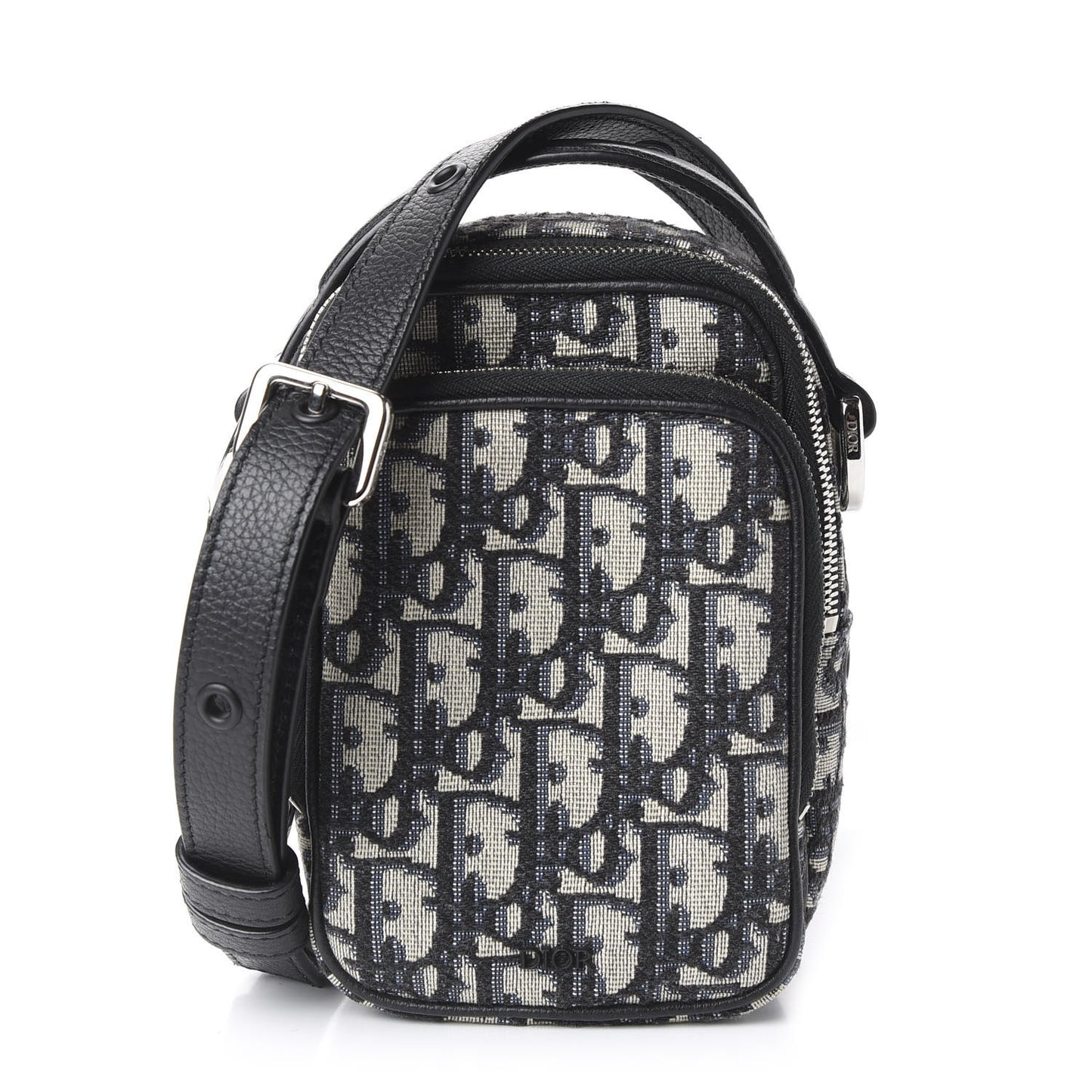 Oblique Crossbody Bag Blue