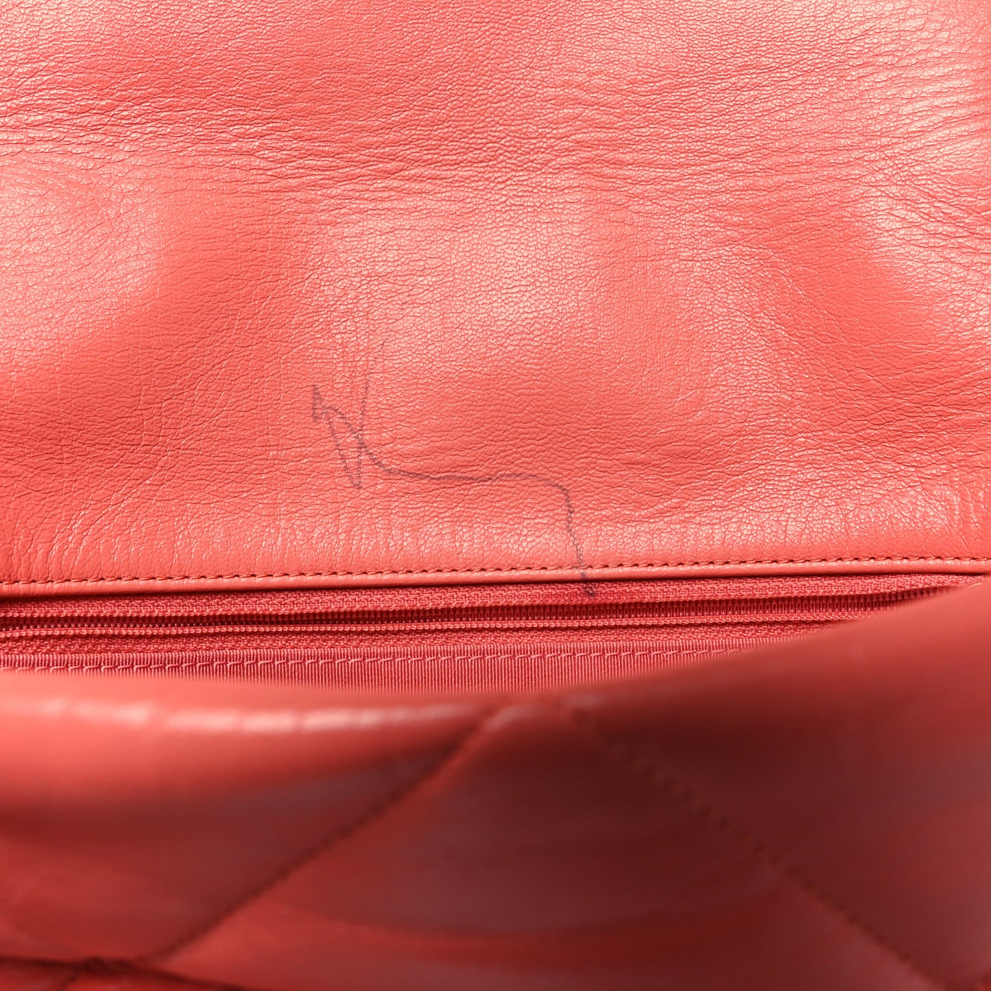 Lambskin Quilted Large Chanel 19 Flap Coral